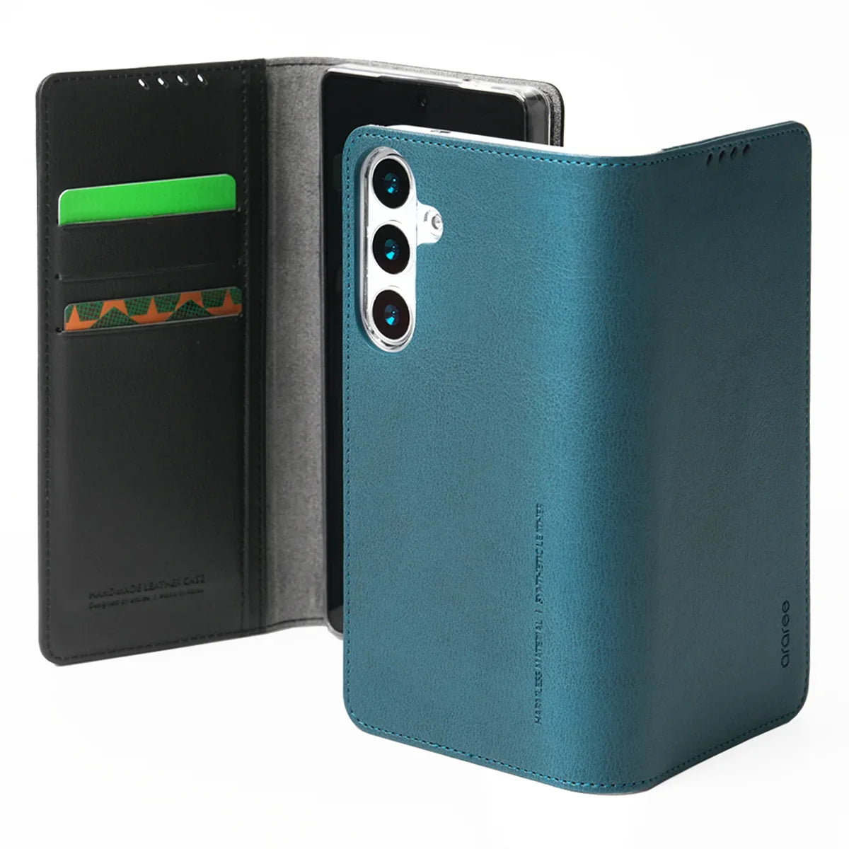 Araree Samsung S25 Plus Mustang Diary Case - Ash Blue - Tashqila Araree Samsung S25 Plus Mustang Diary Case - Ash Blue - Tashqila
